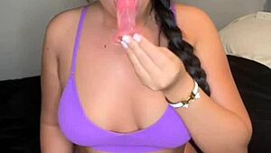 Slutty British Horny Girlfriend Experience on Webcam with Toys 😏