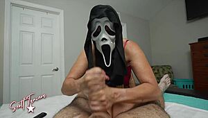 I thought I was fucking my wife in a Ghostface Halloween costume.