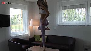 I love Gina Gerson's skinny teen masturbation in piss leggings fetish.