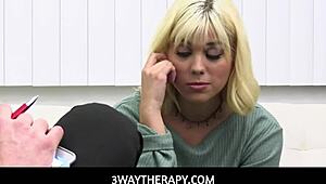 shy lilith grace gets 3way help for naughty issues 😏