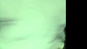 A beautiful curvy woman with big natural tits shows her boobs in public while walking outdoors