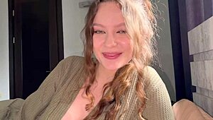 Step aunt catches me jerking off and offers her ass instead