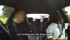 Rookie cop in threesome