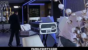 Brooke Karter consoles her stepbrother Chad Alva after his breakup