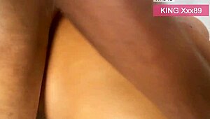 big ebony ass step sis home alone temptation