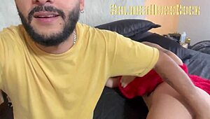 He Offered a Spectacular Blowjob to Pay for Resting in My Apartment, Licking My Dick and Ass with Humiliation and Dirty Talk