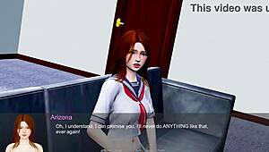 redhead lesbians play unbridled in arizona part six