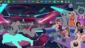 I had rough sex with futanari in the pub, it was so intense and I creampied her ass.