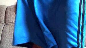 Young Man Masturbates Big Cock