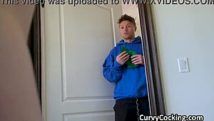 Fucking juicy soccer tits after training