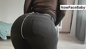 Gaping ass anal and vaginal ride with toys 😍