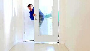 Fucking juicy soccer tits after training