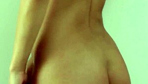 hot blonde playboy babe strips and teases