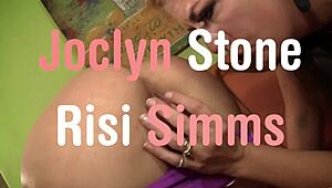 Jocelyn and risi simms focus on making each other orgasm instead of planning events.