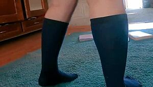 Who Recorded This Third-Grade Student With A Big Ass In Panties?!