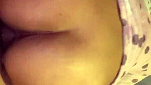 Sexy Latina Wife Rides Husband In Homemade Cowgirl Session Before Bedtime