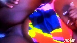 Fat BBW Screams On Big Black Cock.