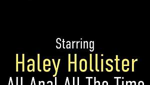 anal cowgirl haley hollister rides hard dick for creampie