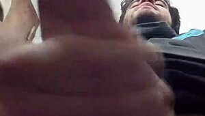 I look directly at you while masturbating, building up to cumming on the camera.