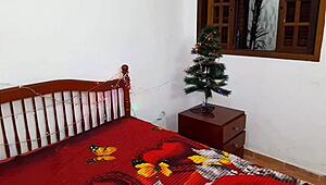 Luara Sonza's Christmas Special With Young Stud Myke Brazil, Enjoying Intense Orgasms On His Big Dick