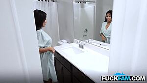 My Favorite Step Aunt Jena Larose Alexa Chains Joshua Lewis in Bondage Play