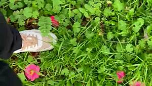 nice ride with a chubby latina mommy on big tits and rough action