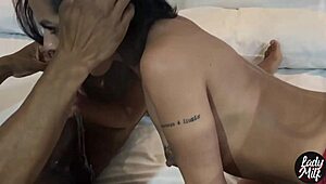 I Found The Way To Seduce My Big Cock Neighbor! He Comes Home And Fucks Me Hard!!