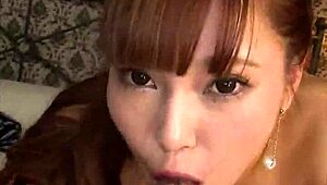 Aya Makes You Feel Amazing! She Licks Big Tits Intensely.