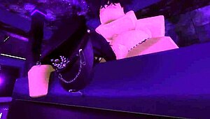 making my girlfriend moan hard until i cum inside her bent over