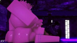 making my girlfriend moan hard until i cum inside her bent over