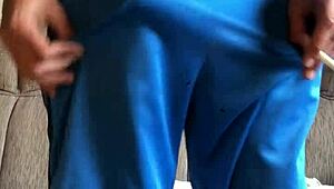 Young Man Masturbates Big Cock