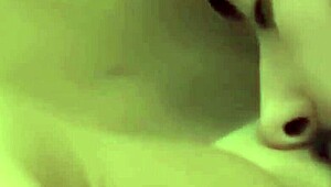 Homemade betrayal in marital bed with athletic latina amateur. She gives blowjob and flashes big natural tits.