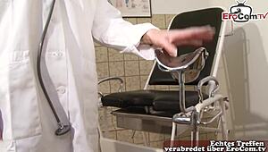 German Mature Doctor Seduced Into Sex