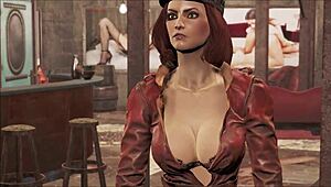 Fallout 4 lamour de piper with brunette teen lesbian strapon sex
