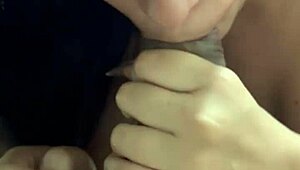 why does this greedy novinha suck mommy's cock so eagerly?