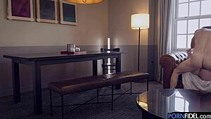 Yaya Gingersnatch Endures Rough Sex With Hairy Pussy Domination