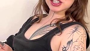 Eden ivy interview ends with blowjob and rimming in vertical pov.