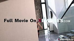 hailey rose teases with big tits lingerie