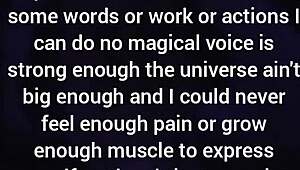 Do You Really Want Someone Loved More Than You My Loneliness Is A Kindness?