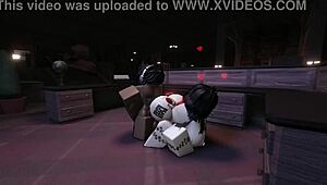 horny slut couldnt wait to finish the game roblox porn