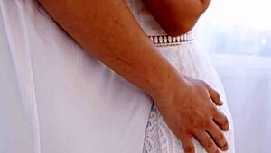 Cute stud elias cash impregnates her blonde step mom with rough creampie.