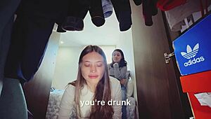 Maria intensely deceives her stepbrother with wet pussy kisses