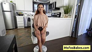 Lovely petite 18+ asian slut reveal her nice round boobs and her perky ass and sexy tats - kalani luana charles dera