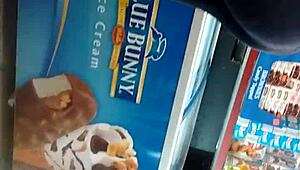 hey, vid from 20160325, hidden leggings ass in retro candid style! 📹