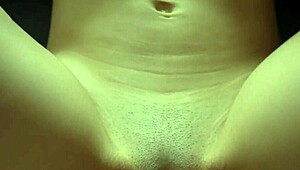 i slid my dick around her pussy and cum all over her cute body