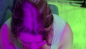 Watch this blowjob compilation where cum lands on the cute face and big tits of a cute bbw hottie?