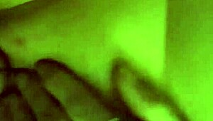 playing with that shaved pussy