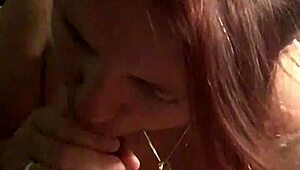 wife sucks cock deep down throat wife deepthroats husband in bedroom intense sucking action with saliva