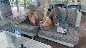 Bound Blonde Teased on Countertop