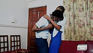 New student bent over my desk, tight pussy getting fucked hard!